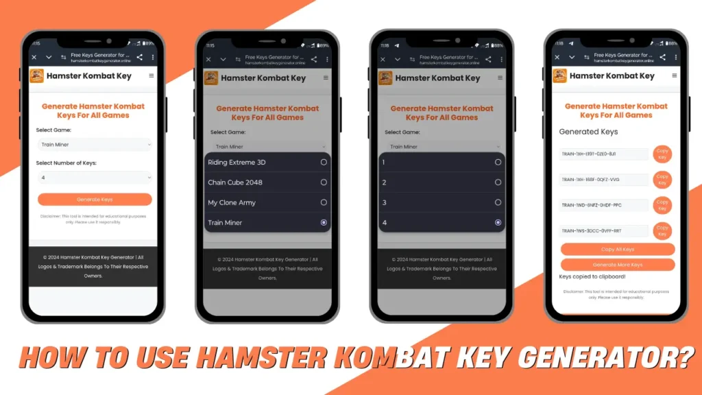 Hamster Kombat Key Generator